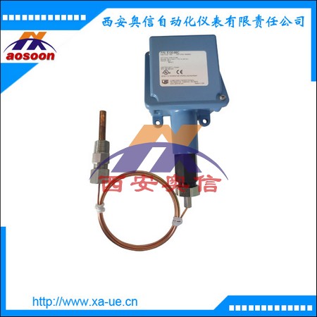美国UE温度开关E100-2BSA-15S-15S-XY468毛细管4.5米温度控制器