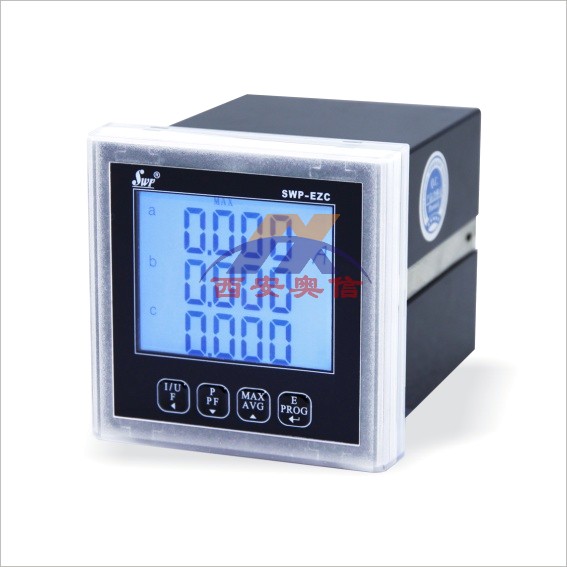 SWP-EZC液晶三相电力仪表SWP-EZC73-AI-01电流显示表