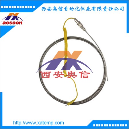 铠装热电偶WR 高温温度计 热电偶传感器 K型热电偶