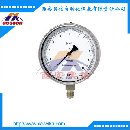 332.50.160精密压力表 wika全不锈钢压力表