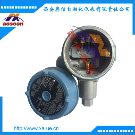 J120-S156B美国UE防爆压力开关 0.1-6.9bar 316L膜片