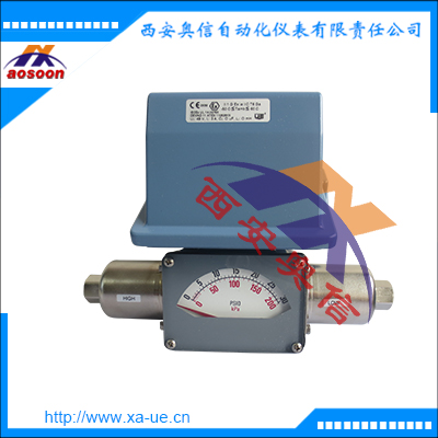J402K-157双点差压开关 0.7-6.9bar 黄铜波纹管