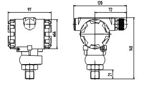 AXB-01压力变送器 扩散硅压力变送器