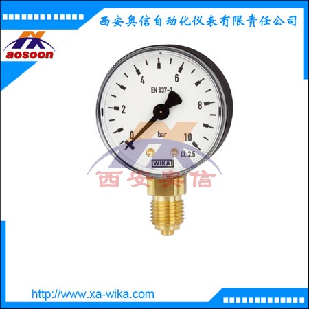 德国wika压力表 111.10.050波登管压力表