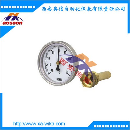 德国WIKA温度计 表盘式温度计 A50双金属温度计 标准温度计