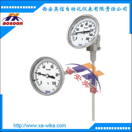 TG54双金属温度计 表盘式温度计 WIKA指针温度计 过程型 符合EN 13190标准