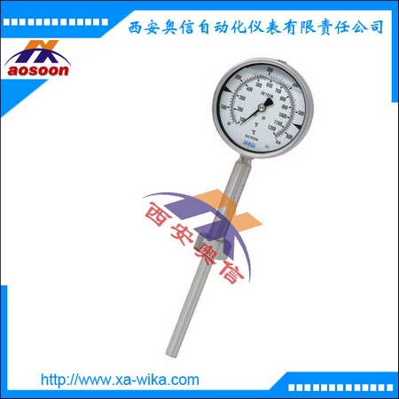 75气包式温度计 高抗振动稳定性 不锈钢温度计