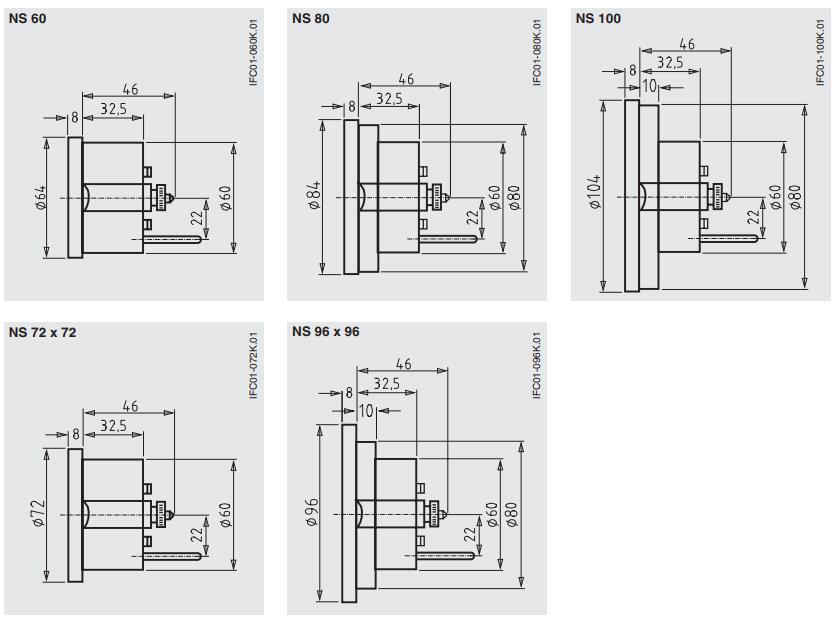 IFC膨胀式温度计 威卡温度计 德国WIKA