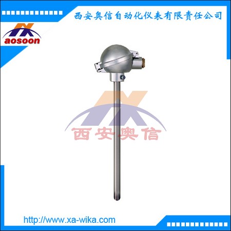 TR81废气温度计 WIKA热电阻温度计 带护套TW81