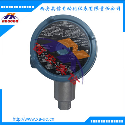J120-612美国UE压力开关8.6-206.8bar防爆压力开关
