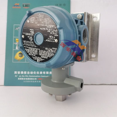美国UE压力开关J120-550防爆Teflon膜片天燃气压力报警开关