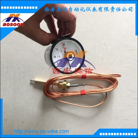 WIKA机械式温度调节器SC15带微动开关的膨胀式温度计 