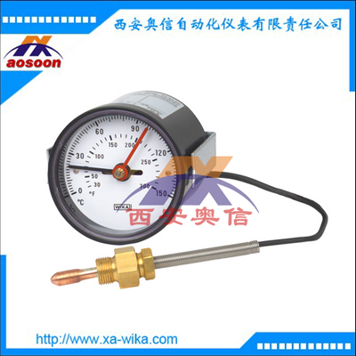 膨胀式温度计SW15安全温度报警器WIKA温度计