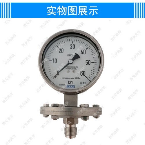 威卡WIKA隔膜式压力表 防污染压力表