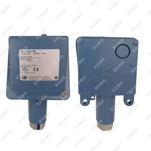 美国UE压力控制器 不锈钢膜片UE通用型压力开关H100-190系列