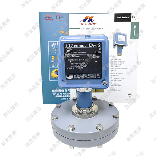 H117K-543量程范围:24.9-497.8mbar 回差:1.2-19.9mbar 橡胶膜片