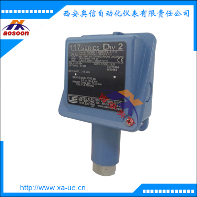 H117-194本安型压力开关 美国UE机械式开关