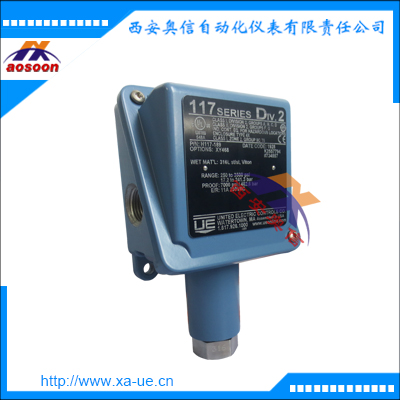 H117-706美国UE压力开关 UE防爆压力开关
