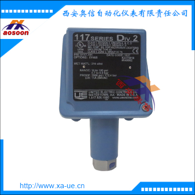 H117-492逻辑开关 美国UE防爆压力开关H117-492