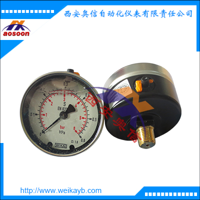 EN837-1 213.40德国wika耐震压力表213.40.063