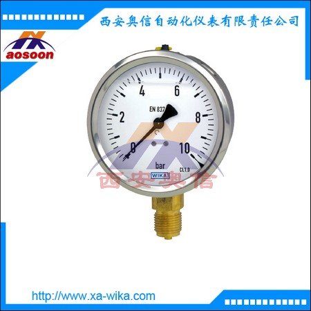 德国WIKA压力表213.53.063 wika耐震压力表