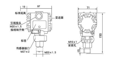 HQ800系列扩散硅压力变送器