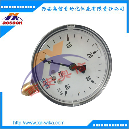 WIKA压力表611.10.063 德国wika膜盒压力表