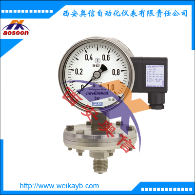 PGT43HP德国wika过压保护电信号压力表 wika不锈钢压