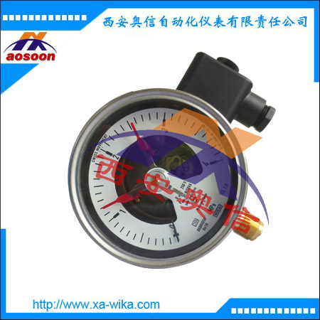 威卡电接点压力表PGS21.100+821.1 德国wika带开关量输