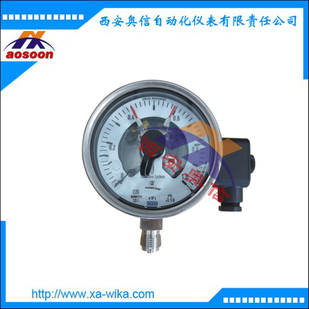 wika电接点压力表PGS23.100+821.11 wika不锈钢压力表