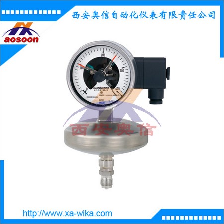 威卡532.53+8xx带电接点开关绝压表 德国wika绝压表