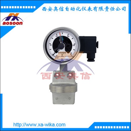 DPGS43.100德国WIKA带电接点开关的差压表wika电接点