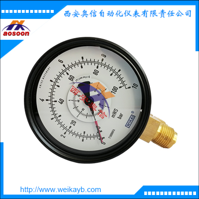 WIKA威卡差压表711.12.100 德国wika压差表711.12.160