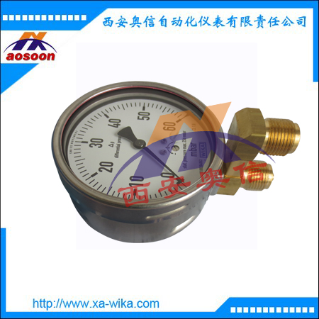 716.11.100膜盒差压压力表 德国wika压差表736.11.160