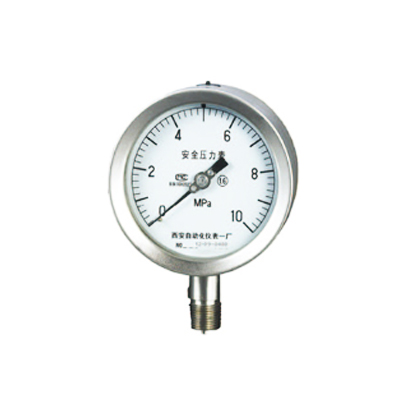 YTQN-63耐震全不锈钢安全压力表