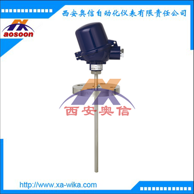TR10-H不带套管温度计 wika热电阻温度计