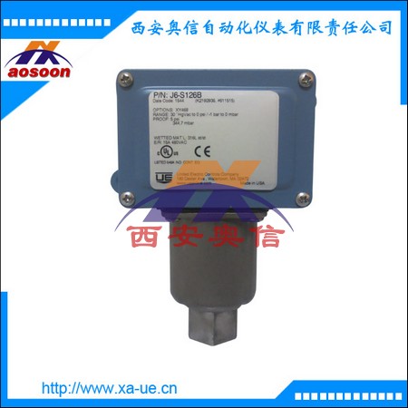 J6-S126B美国UE压力开关 不锈钢紧凑型真空开关