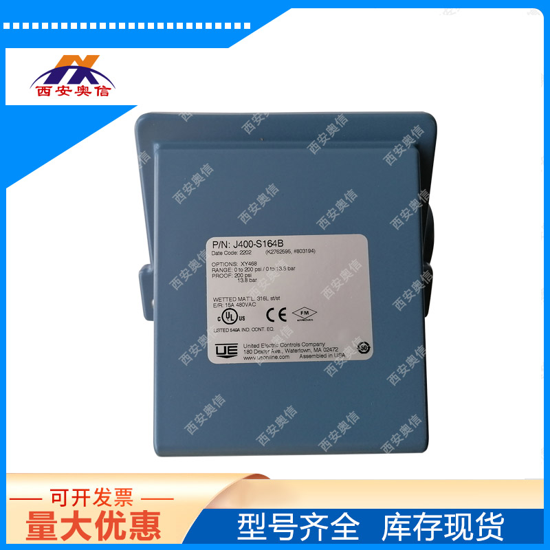 J400-S164B-1010-XY468美国UE机械式开关 DPDT双点不锈钢