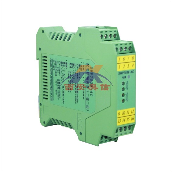 昌晖SWP开关量输入隔离式安全栅SWP7111-Ex一进二出