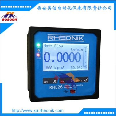 德国RHE26盘装科氏力质量流量变送器雷奥尼克