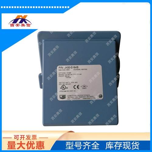 J400-164-M408美国UE开关13.8bar润滑油压力控制器
